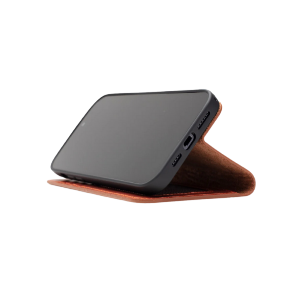 Premium Leerlook Wallet Case iPhone 13 Pro – foto 2