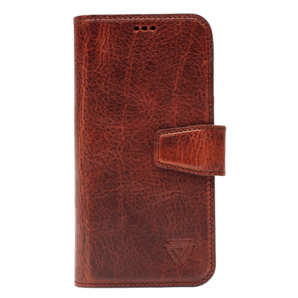 Premium Leerlook Wallet Case iPhone 13 Pro – foto 3