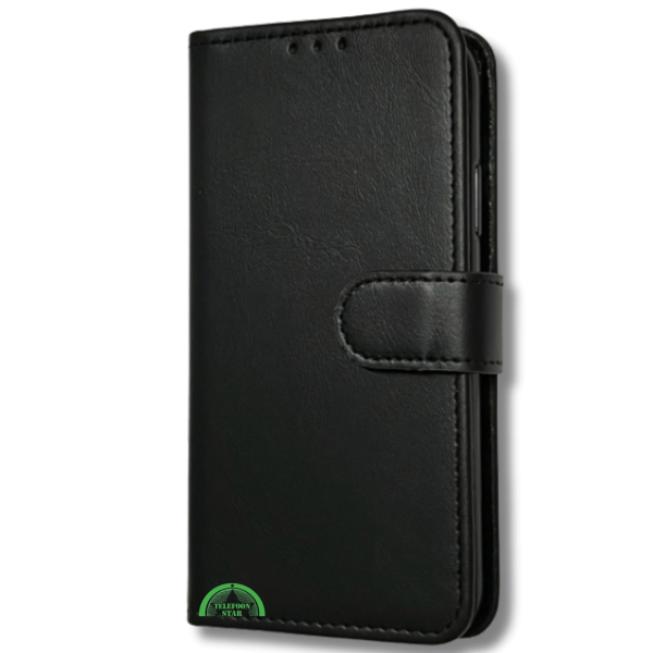 Hoesje voor Samsung Xcover 7 Zwart Bookcase Slim Leren met Pasjeshouder – foto 4