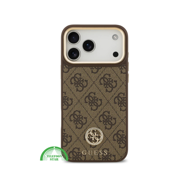 Guess iPhone 17 Pro Max Crossbody Hoesje met Band &ndash; Luxe MagSafe Bescherming in Bruin Design – foto 6