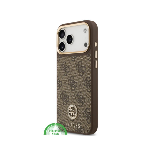 Guess iPhone 17 Pro Max Crossbody Hoesje met Band &ndash; Luxe MagSafe Bescherming in Bruin Design – foto 5