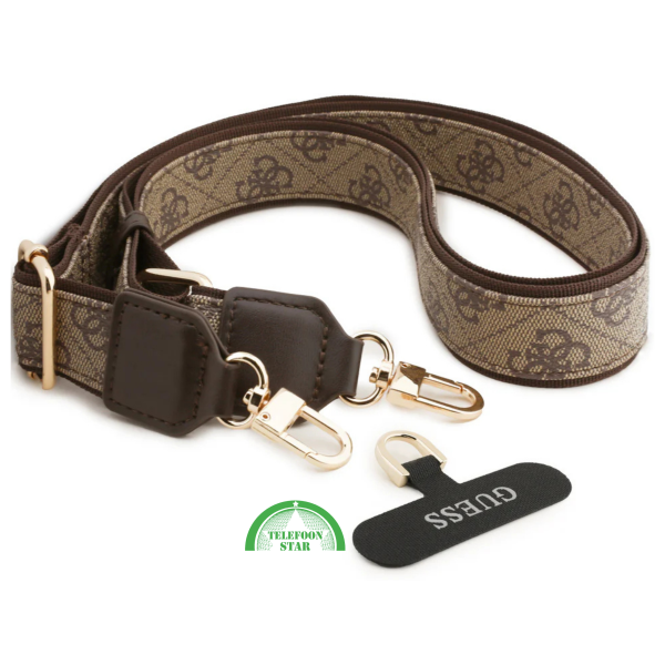 Guess iPhone 17 Pro Max Crossbody Hoesje met Band &ndash; Luxe MagSafe Bescherming in Bruin Design – foto 2
