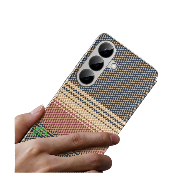 Samsung Galaxy S26 Bruin Smart View Wallet Hoesje Met Dagelijkse slijtage – foto 4