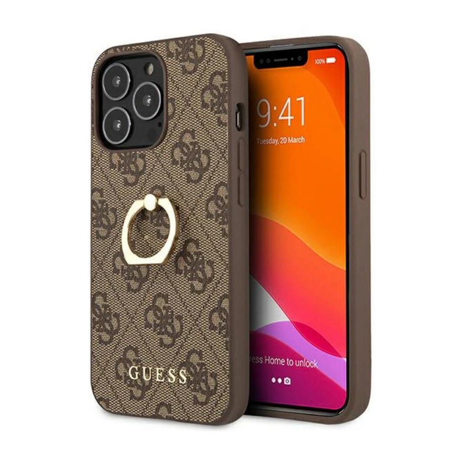Designer Backcover met Ring iPhone 13 Pro