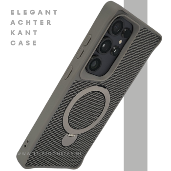 MagSafe Hoesje CARBEN Magnetisch & Schokbestendig voor Samsung Galaxy S25 Edge