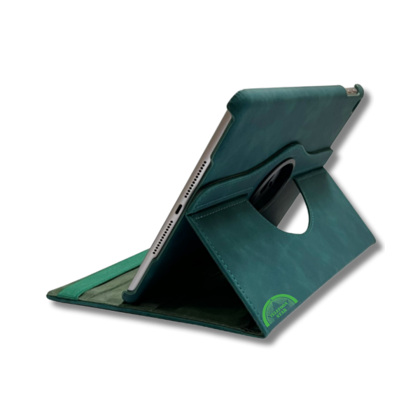 Hoesje voor iPad 10.2 inch (2021) 9e generatie en 8e generatie Groen Slank licht en stevig – foto 4