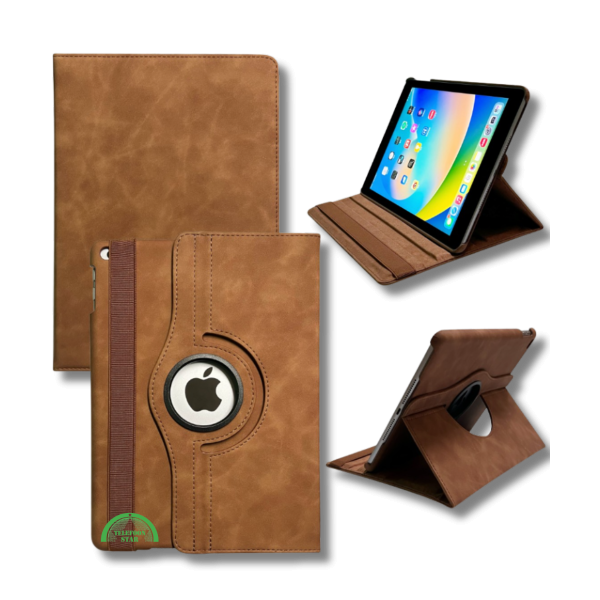 Hoesje voor iPad A16(2025) iPad 10.9 inch10de Generatie Bruin – foto 2