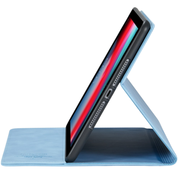 iPad 10.2 (2020) Slim Tablet Case Comfortabele grip Lichtblauw – foto 2