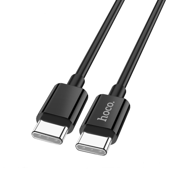 USB-C to USB-C Kabel (1m) Zwart - 60W - Snel opladen - Universeel – foto 3