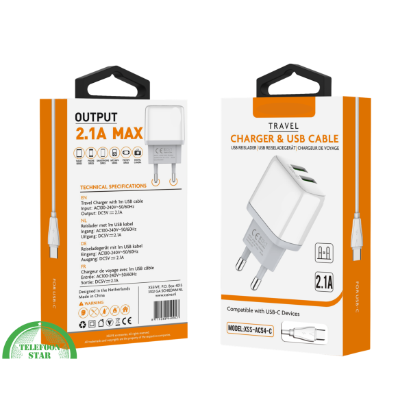Dual Port Oplader Wit - Super snel lader - 20W - Universeel – foto 4
