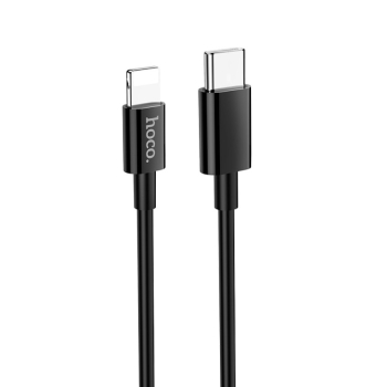 USB-C to Lightning Kabel (1m) Zwart - 27W - Snel opladen - Geschikt voor iPhone