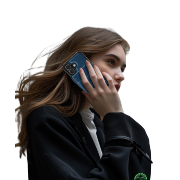 Hoesje voor iPhone 17 Blauw CM Detachable 2-in-1 Magnetic Card Holder Case – foto 5