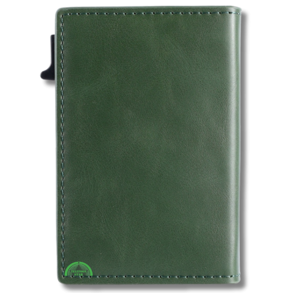 Mini Wallet Groen Luxe RFID Pop Bankpassen creditcards ID-kaarten – foto 2