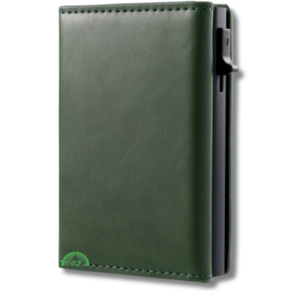 Mini Wallet Groen Luxe RFID Pop Bankpassen creditcards ID-kaarten – foto 6