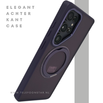 Samsung Galaxy S25 Edge MagSafe Hoesje &ndash; Paars | Magnetisch & Schokbestendig