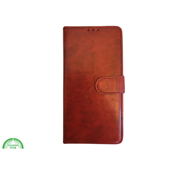 iPhone 16 Plus portemonnee Rood Lather – foto 3