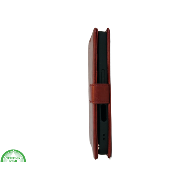 iPhone 16 Plus portemonnee Rood Lather – foto 5