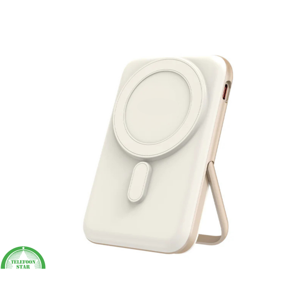 Draadloze Magnetische Powerbank 10.000 mAh &ndash; Met Standaard en Display – foto 4