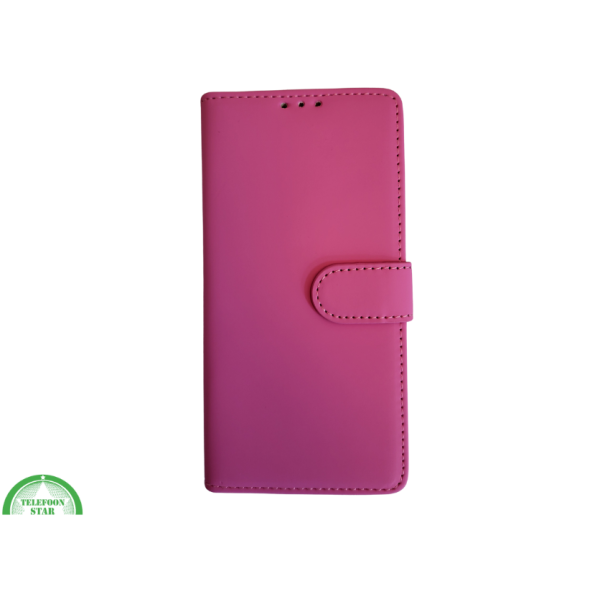 portemonnee Roze cover boek case iPhone 16 Plus – foto 3