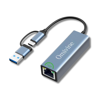 Ethernet Adapter naar USB-C &ndash; Stabiel Bedraad Internet