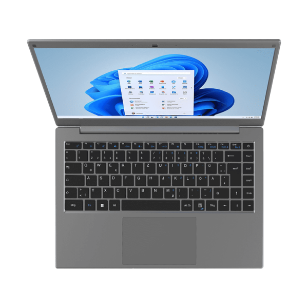 PEAQ Notebook Classic C140V Grijs – foto 3