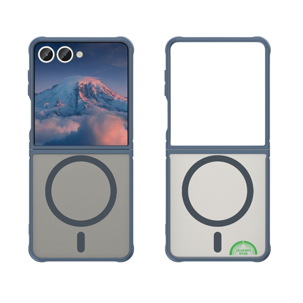 Samsung Galaxy Z Flip 7 Hoesje Bluwe Ondersteuning voor draadloos opladen – foto 3