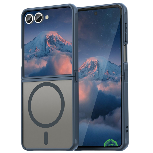 Samsung Galaxy Z Flip 7 Hoesje Bluwe Ondersteuning voor draadloos opladen – foto 5
