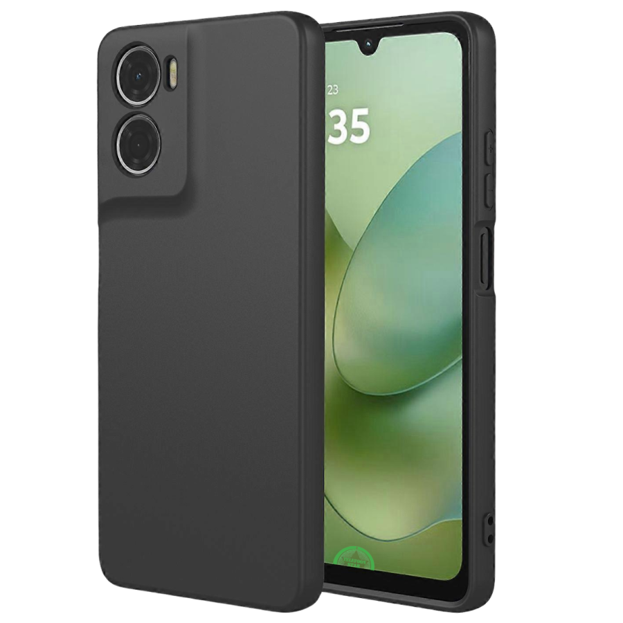 Hoesje voor Motorola G06 Zwart Slank en nauwsluitend