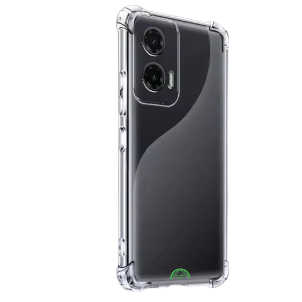Hoesje voor Motorola G35 Transparant met Verstevigde Hoeken – foto 4