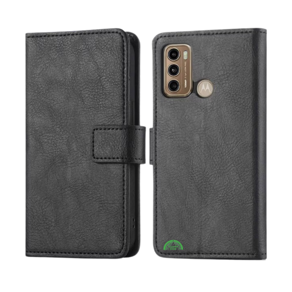 Bookcase Hoesje voor Motorola G60 Zwart met Magnetische Sluiting – foto 5