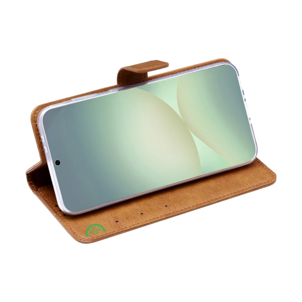 Bookcase Hoesje voor Motorola G86 Bruin Nauwsluitend en stevig – foto 3