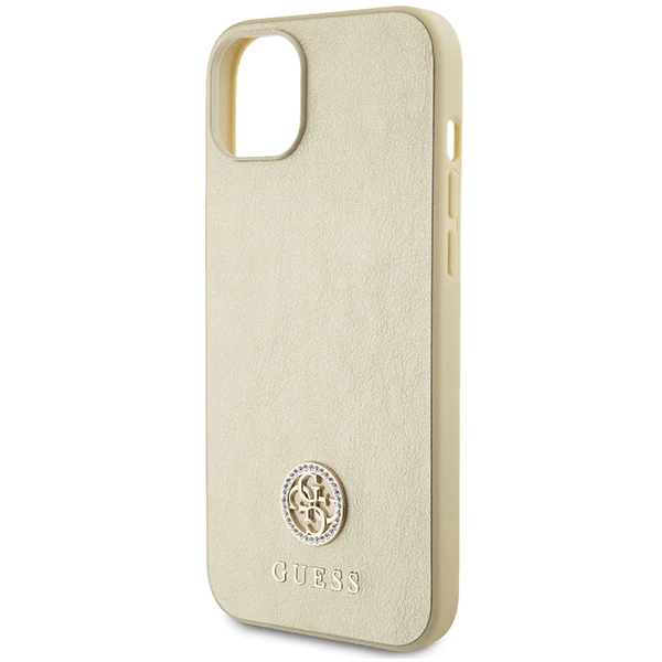 iPhone 15 Hardcase | Guess Backcover | Goud – foto 3