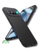 Hoesje Google Pixel 9 pro Zwart Backcover met sluit strak aan
