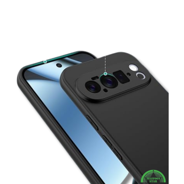 Hoesje Google Pixel 9 pro Zwart Backcover met sluit strak aan – foto 2