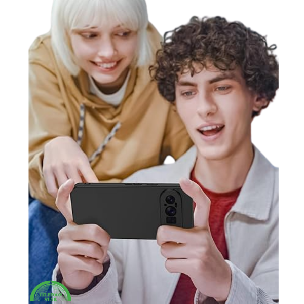 Hoesje Google Pixel 9 pro Zwart Backcover met sluit strak aan – foto 4