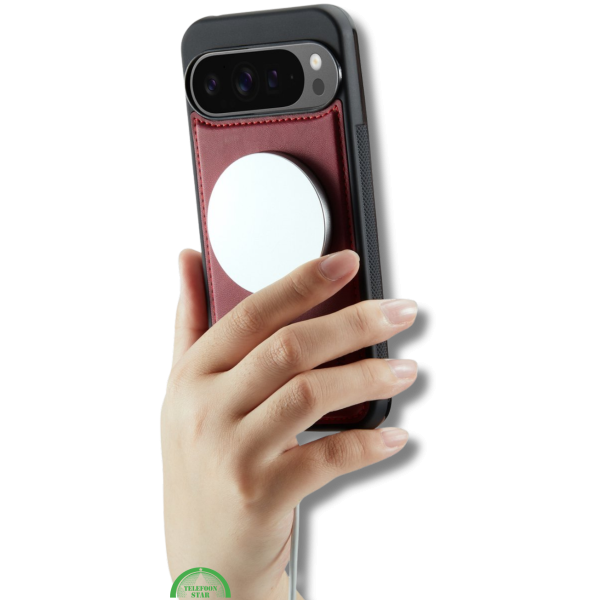Hoesje Pixel 10 Bookcase Rood 2-in-1 Stijlvolle Wallet Case met Kaarthouder – foto 3