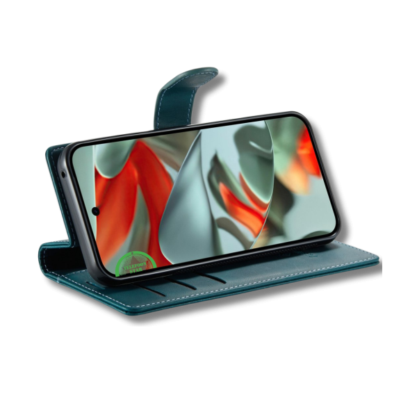 Hoesje Pixel 10 Bookcase Groen 2-in-1 Stijlvolle Wallet Case met Kaarthouder – foto 2