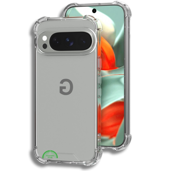 Google Pixel 10 Crystal Clear TPU Case Schokbestendig – foto 4