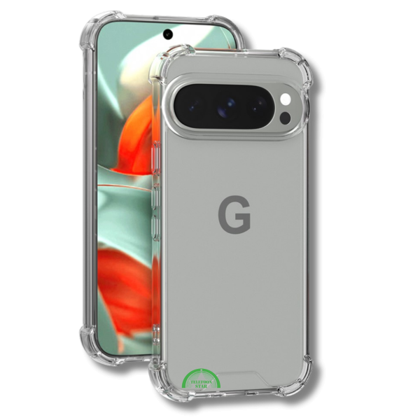 Google Pixel 10 Crystal Clear TPU Case Schokbestendig – foto 5