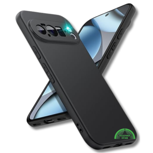 Hoesje Google Pixel 10 Pro XL Zwart Soft-Touch Case strak – foto 5