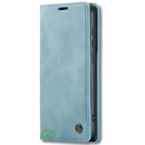 Hoesje Google Pixel 10 Pro XL Turquoise Look Met Pasjeshouder &amp; Magnetische Sluiting – foto 5