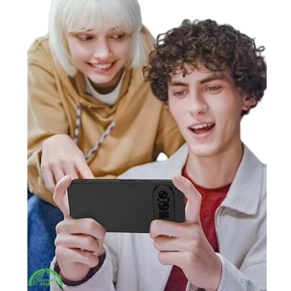 Hoesje Google Pixel 10 Pro XL Zwart Soft-Touch Case strak – foto 4