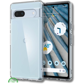 Hoesje voor Google Pixel 7a Transparant stevige sluiting
