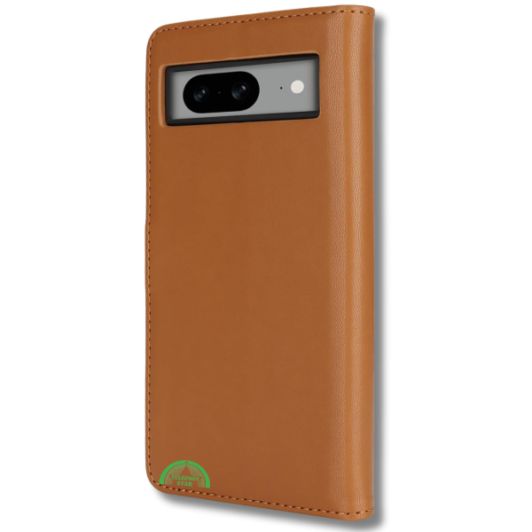 Hoesje voor Google Pixel 8 Bruin Bookcase Kunstleer met Pasjeshouder – foto 4