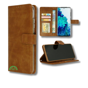 Hoesje voor Google Pixel 8 Bruin Bookcase Kunstleer met Pasjeshouder