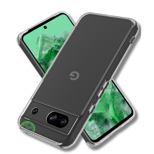 Hoesje voor Google Pixel 8a Transparant stevige sluiting – foto 2