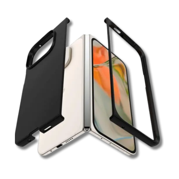 Hoesje Google Pixel 9 Pro Fold Zwart Backcover met sluit strak aan – foto 3