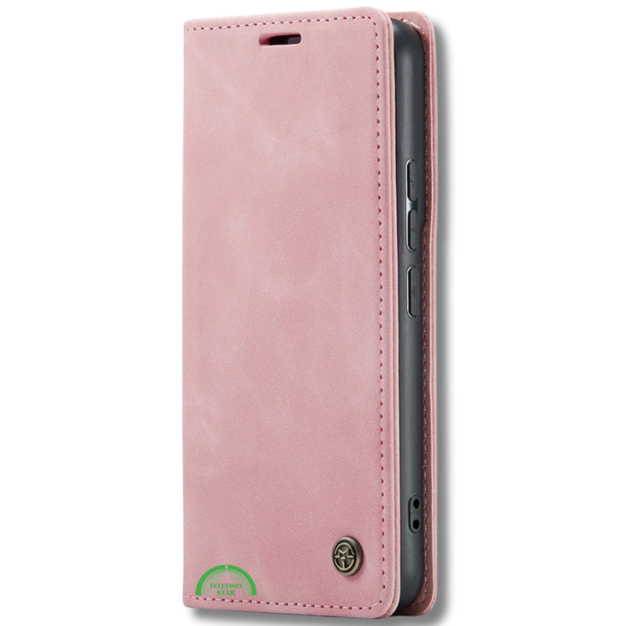 Hoesje Google Pixel 9 Pro XL Roze Bookcase Met Pasjeshouder