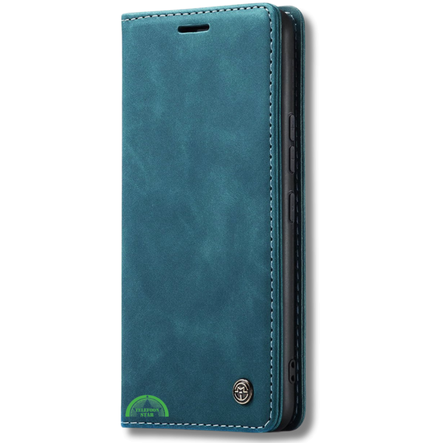 Hoesje Google Pixel 9 Pro XL Groen Bookcase Met Pasjeshouder