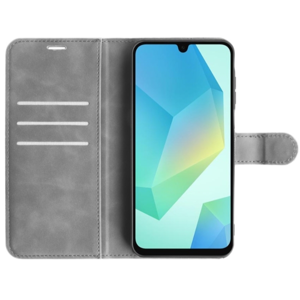 Bookcase Hoesje Samsung Galaxy A17 | Functionele Bescherming | Grijs – foto 2